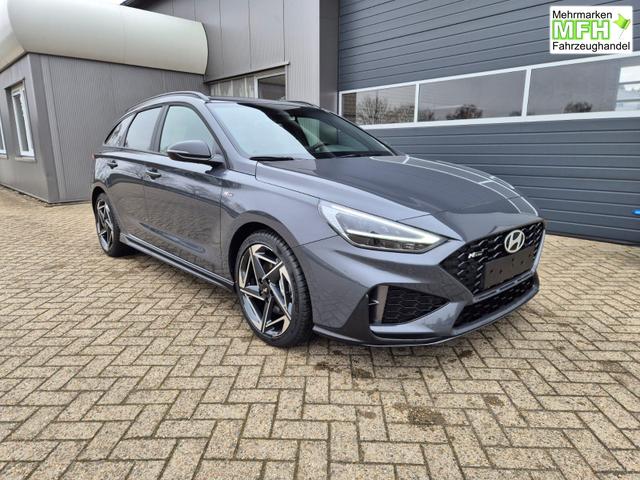 Hyundai i30 Kombi 1.6 T-GDI 150PS Automatik N-Line MY2026 Sitzheizung Lenkradheizung Klimaautomatik Navi 10,3"-Touchscreen Bluelink Apple CarPlay + Android Auto PDC v+h R&uuml;ckf.Kamera 18-LM 