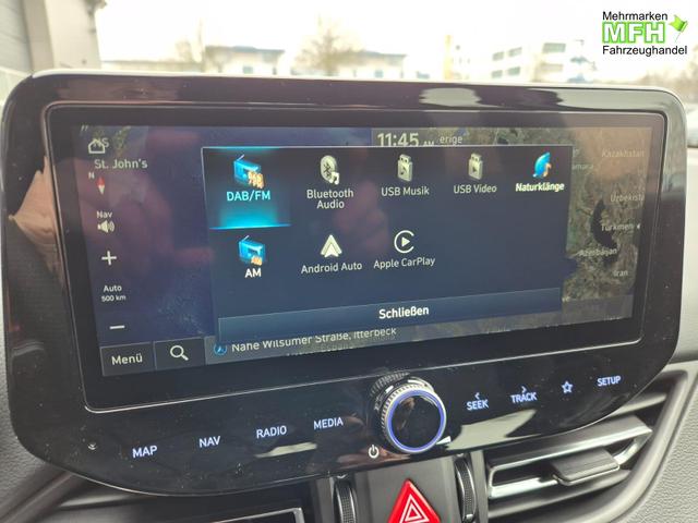 Hyundai i30 Kombi 1.6 T-GDI 150PS Automatik N-Line MY2026 Sitzheizung Lenkradheizung Klimaautomatik Navi 10,3"-Touchscreen Bluelink Apple CarPlay + Android Auto PDC v+h R&uuml;ckf.Kamera 18-LM 