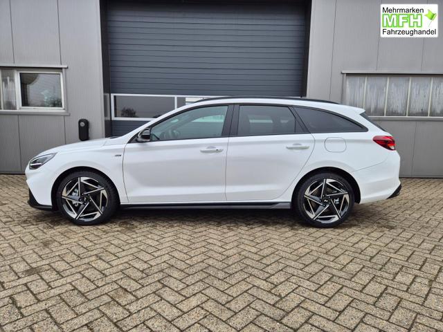 Hyundai i30 Kombi 1.6 T-GDI 150PS Automatik N-Line MY2026 Sitzheizung Lenkradheizung Klimaautomatik Navi 10,3"-Touchscreen Bluelink Apple CarPlay + Android Auto PDC v+h R&uuml;ckf.Kamera 18-LM 