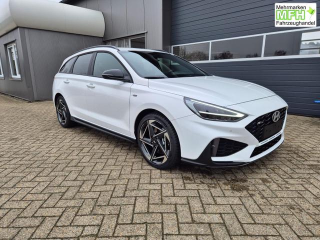 Hyundai i30 Kombi 1.6 T-GDI 150PS Automatik N-Line MY2026 Sitzheizung Lenkradheizung Klimaautomatik Navi 10,3"-Touchscreen Bluelink Apple CarPlay + Android Auto PDC v+h R&uuml;ckf.Kamera 18-LM 