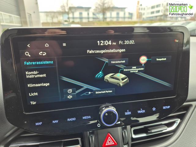 Hyundai i30 Kombi 1.6 T-GDI 150PS Automatik N-Line MY2026 Sitzheizung Lenkradheizung Klimaautomatik Navi 10,3"-Touchscreen Bluelink Apple CarPlay + Android Auto PDC v+h R&uuml;ckf.Kamera 18-LM 