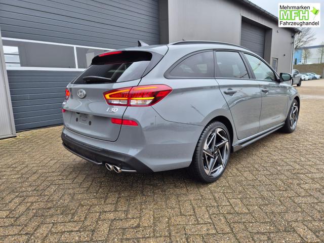 Hyundai i30 Kombi 1.6 T-GDI 150PS Automatik N-Line MY2026 Sitzheizung Lenkradheizung Klimaautomatik Navi 10,3"-Touchscreen Bluelink Apple CarPlay + Android Auto PDC v+h R&uuml;ckf.Kamera 18-LM 