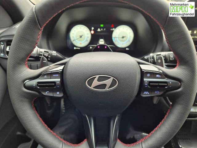 Hyundai i30 Kombi 1.6 T-GDI 150PS Automatik N-Line MY2026 Sitzheizung Lenkradheizung Klimaautomatik Navi 10,3"-Touchscreen Bluelink Apple CarPlay + Android Auto PDC v+h R&uuml;ckf.Kamera 18-LM 