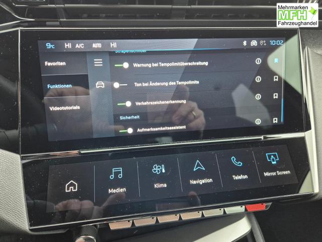 Peugeot 308 SW Allure 1.2 Hybrid 145PS Automatik LED-Scheinwerfer 10" HD-Touchscreen wireless Apple CarPlay + Android Auto Bluetooth 2x Keyless ACC R&uuml;ckf.Kamera PDC 17"LM 