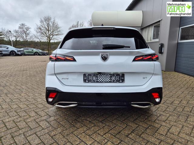 Peugeot 308 SW GT Exclusive 1.2 Hybrid 145PS Automatik Matrix-LED elektr. PanoDach Heckklappe Sitzheizung Lenkradheizung Navi 10" HD-Touchscreen wireless Apple CarPlay + Android Auto FOCAL-System 2x Keyless ACC 4x Kamera PDC v+h 18"LM 