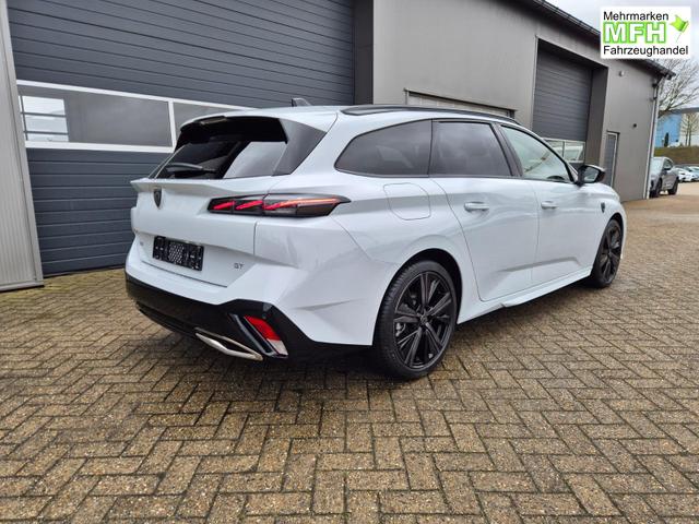 Peugeot 308 SW GT Exclusive 1.2 Hybrid 145PS Automatik Matrix-LED elektr. PanoDach Heckklappe Sitzheizung Lenkradheizung Navi 10" HD-Touchscreen wireless Apple CarPlay + Android Auto FOCAL-System 2x Keyless ACC 4x Kamera PDC v+h 18"LM 