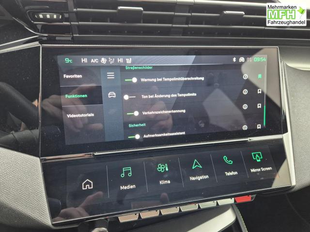 Peugeot 308 SW GT Exclusive 1.2 Hybrid 145PS Automatik Matrix-LED elektr. PanoDach Heckklappe Sitzheizung Lenkradheizung Navi 10" HD-Touchscreen wireless Apple CarPlay + Android Auto FOCAL-System 2x Keyless ACC 4x Kamera PDC v+h 18"LM 