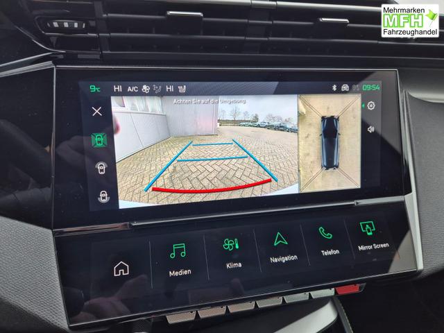 Peugeot 308 SW GT Exclusive 1.2 Hybrid 145PS Automatik Matrix-LED elektr. PanoDach Heckklappe Sitzheizung Lenkradheizung Navi 10" HD-Touchscreen wireless Apple CarPlay + Android Auto FOCAL-System 2x Keyless ACC 4x Kamera PDC v+h 18"LM 