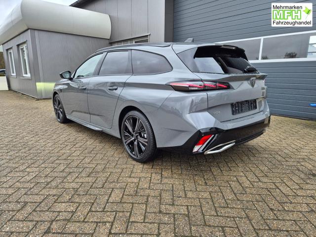 Peugeot 308 SW GT Exclusive 1.2 Hybrid 145PS Automatik Matrix-LED elektr. PanoDach Heckklappe Sitzheizung Lenkradheizung Navi 10" HD-Touchscreen wireless Apple CarPlay + Android Auto FOCAL-System 2x Keyless ACC 4x Kamera PDC v+h 18"LM 
