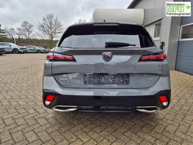 Peugeot 308 SW GT Exclusive 1.2 Hybrid 145PS Automatik Matrix-LED elektr. PanoDach Heckklappe Sitzheizung Lenkradheizung Navi 10" HD-Touchscreen wireless Apple CarPlay + Android Auto FOCAL-System 2x Keyless ACC 4x Kamera PDC v+h 18"LM 