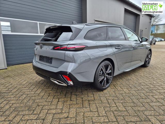 Peugeot 308 SW GT Exclusive 1.2 Hybrid 145PS Automatik Matrix-LED elektr. PanoDach Heckklappe Sitzheizung Lenkradheizung Navi 10" HD-Touchscreen wireless Apple CarPlay + Android Auto FOCAL-System 2x Keyless ACC 4x Kamera PDC v+h 18"LM 
