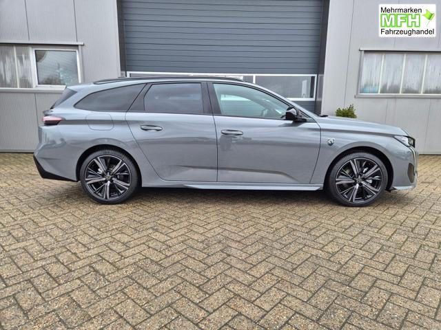 Peugeot 308 SW GT Exclusive 1.2 Hybrid 145PS Automatik Matrix-LED elektr. PanoDach Heckklappe Sitzheizung Lenkradheizung Navi 10" HD-Touchscreen wireless Apple CarPlay + Android Auto FOCAL-System 2x Keyless ACC 4x Kamera PDC v+h 18"LM 