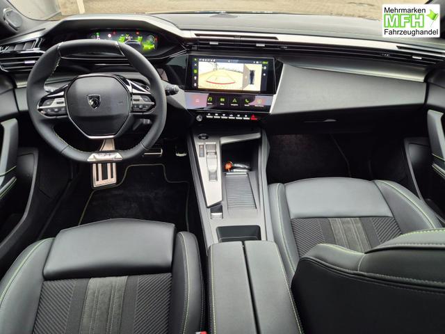 Peugeot 308 SW GT Exclusive 1.2 Hybrid 145PS Automatik Matrix-LED elektr. PanoDach Heckklappe Sitzheizung Lenkradheizung Navi 10" HD-Touchscreen wireless Apple CarPlay + Android Auto FOCAL-System 2x Keyless ACC 4x Kamera PDC v+h 18"LM 