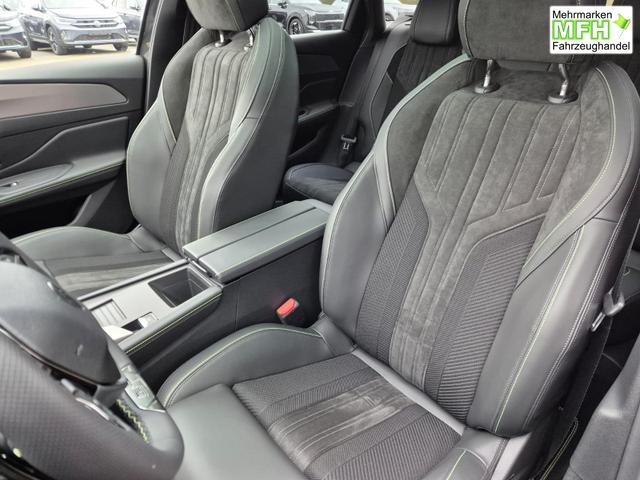 Peugeot 308 SW GT Exclusive 1.2 Hybrid 145PS Automatik Matrix-LED elektr. PanoDach Heckklappe Sitzheizung Lenkradheizung Navi 10" HD-Touchscreen wireless Apple CarPlay + Android Auto FOCAL-System 2x Keyless ACC 4x Kamera PDC v+h 18"LM 