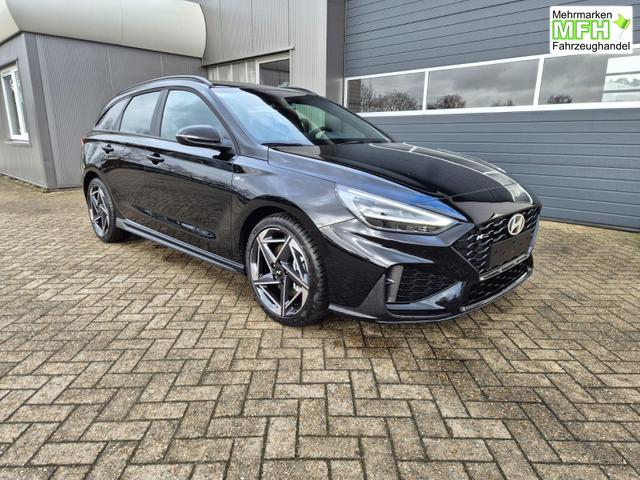Hyundai i30 Kombi 1.6 T-GDI 150PS Automatik N-Line MY2026 Sitzheizung Lenkradheizung Klimaautomatik Navi 10,3"-Touchscreen Bluelink Apple CarPlay + Android Auto PDC v+h R&uuml;ckf.Kamera 18-LM 