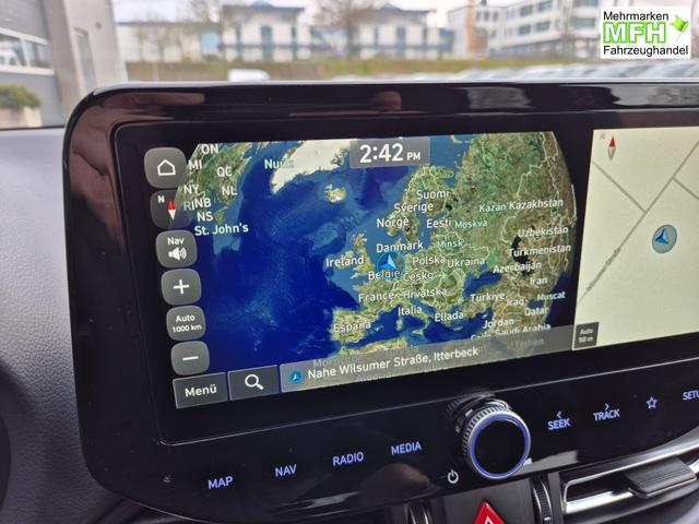 Hyundai i30 Kombi 1.6 T-GDI 150PS Automatik N-Line MY2026 Sitzheizung Lenkradheizung Klimaautomatik Navi 10,3"-Touchscreen Bluelink Apple CarPlay + Android Auto PDC v+h R&uuml;ckf.Kamera 18-LM 