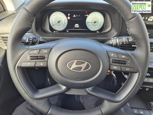 Hyundai i20 1.0 T-GDI 90PS Trend Automatik 5-t&uuml;rig Klimaautomatik Sitzheizung Lenkradheizung R&uuml;ckf.Kamera PDC Apple CarPlay Android Auto Tempomat Touchscreen 16"LM 