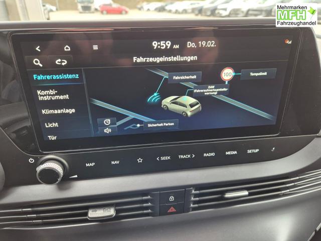 Hyundai i20 1.0 T-GDI 90PS Trend Automatik 5-t&uuml;rig Klimaautomatik Sitzheizung Lenkradheizung R&uuml;ckf.Kamera PDC Apple CarPlay Android Auto Tempomat Touchscreen 16"LM 