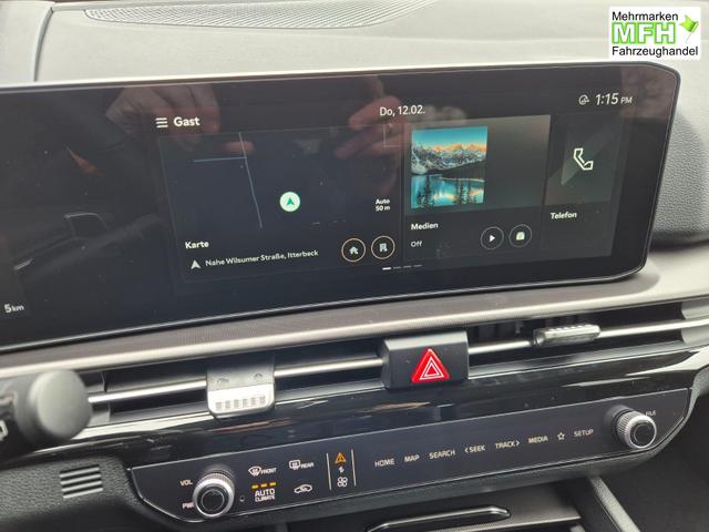 Kia Sportage Spirit 1.6 T-GDI 150PS Automatik NEUES MODELL MY26 FACELIFT Teil-Leder 18"LM Sitzheizung v+h Lenkradheizung Klimaautomatik ACC Navi Bluetooth Touchscreen Apple CarPlay Android Auto PDC R&uuml;ckf.Kamera 2x Keyless 