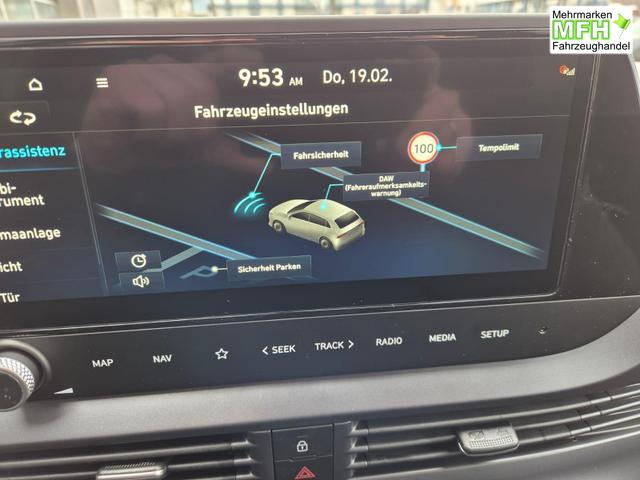 Hyundai i20 1.0 T-GDI 90PS Trend Automatik 5-t&uuml;rig Klimaautomatik Sitzheizung Lenkradheizung R&uuml;ckf.Kamera PDC Apple CarPlay Android Auto Tempomat Touchscreen 16"LM 