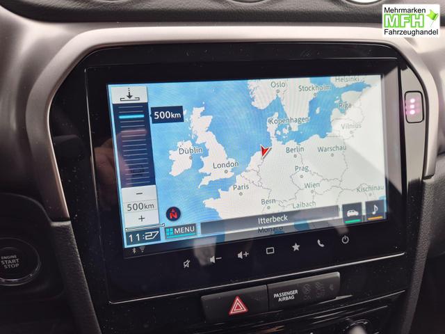 Suzuki Vitara Comfort 110PS Automatik MHEV 1.4 Boosterjet Klimaautomatik Sitzheizung Navi ACC PDC R&uuml;ckf.Kamera Suzuki-Radio Apple CarPlay Android Auto Touchscreen 2xKeyless 17-LM 