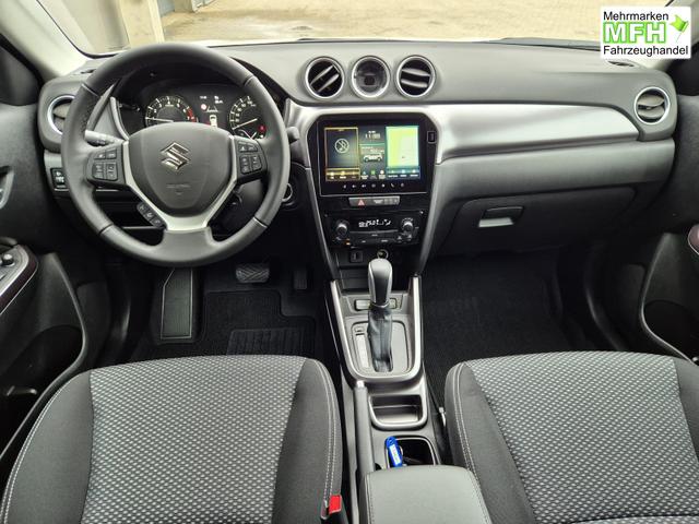 Suzuki Vitara Comfort 110PS Automatik MHEV 1.4 Boosterjet Klimaautomatik Sitzheizung Navi ACC PDC R&uuml;ckf.Kamera Suzuki-Radio Apple CarPlay Android Auto Touchscreen 2xKeyless 17-LM 
