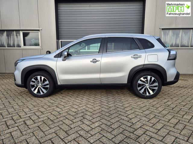 Suzuki S-Cross Comfort+ 110PS Automatik MHEV 1.4 Boosterjet Teilleder Navi Klimaautomatik Sitzheizung ACC PDC v+h 4x Kamera Suzuki-Radio Apple CarPlay Android Auto Touchscreen 2xKeyless 17-LM 