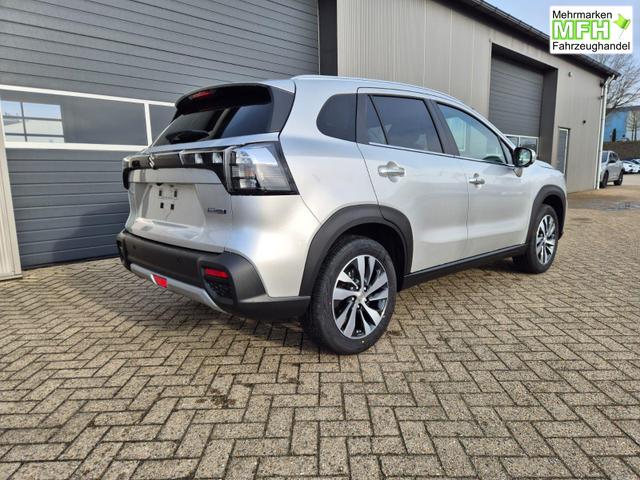 Suzuki S-Cross Comfort+ 110PS Automatik MHEV 1.4 Boosterjet Teilleder Navi Klimaautomatik Sitzheizung ACC PDC v+h 4x Kamera Suzuki-Radio Apple CarPlay Android Auto Touchscreen 2xKeyless 17-LM 