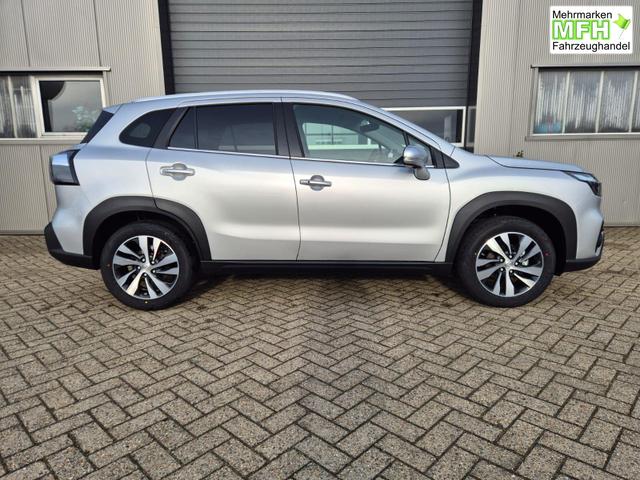 Suzuki S-Cross Comfort+ 110PS Automatik MHEV 1.4 Boosterjet Teilleder Navi Klimaautomatik Sitzheizung ACC PDC v+h 4x Kamera Suzuki-Radio Apple CarPlay Android Auto Touchscreen 2xKeyless 17-LM 