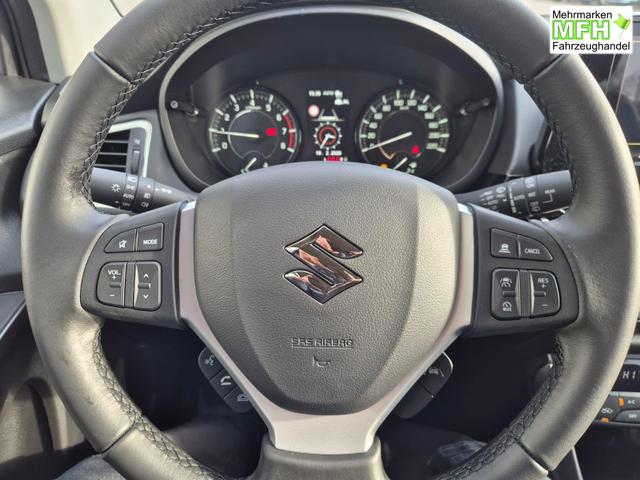 Suzuki S-Cross Comfort+ 110PS MHEV 4x4 ALLGRIP 1.4 Boosterjet Teilleder Navi Klimaautomatik Sitzheizung ACC PDC v+h 4x Kamera Suzuki-Radio Apple CarPlay Android Auto Touchscreen 2xKeyless 17-LM 