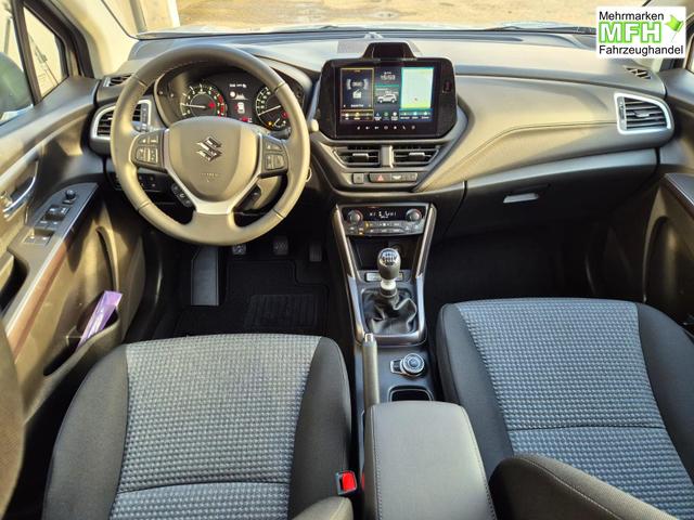 Suzuki S-Cross Comfort 110PS MHEV 4x4 ALLGRIP 1.4 Boosterjet Navi Klimaautomatik Sitzheizung ACC PDC v+h R&uuml;ckf.Kamera Suzuki-Radio Apple CarPlay Android Auto Touchscreen 2xKeyless 17-LM 