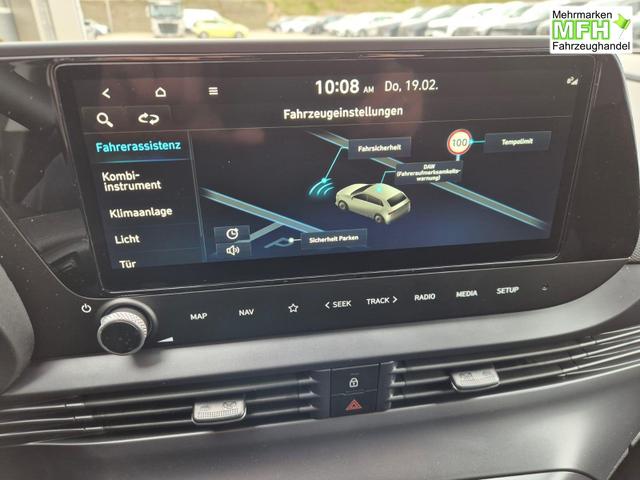 Hyundai i20 1.0 T-GDI 90PS Trend Automatik 5-t&uuml;rig Klimaautomatik Sitzheizung Lenkradheizung R&uuml;ckf.Kamera PDC Apple CarPlay Android Auto Tempomat Touchscreen 16"LM 