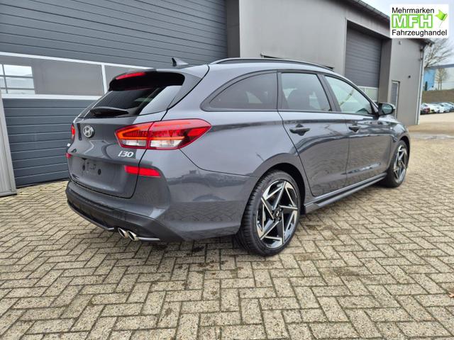Hyundai i30 Kombi 1.6 T-GDI 150PS Automatik N-Line MY2026 Sitzheizung Lenkradheizung Klimaautomatik Navi 10,3"-Touchscreen Bluelink Apple CarPlay + Android Auto PDC v+h R&uuml;ckf.Kamera 18-LM 