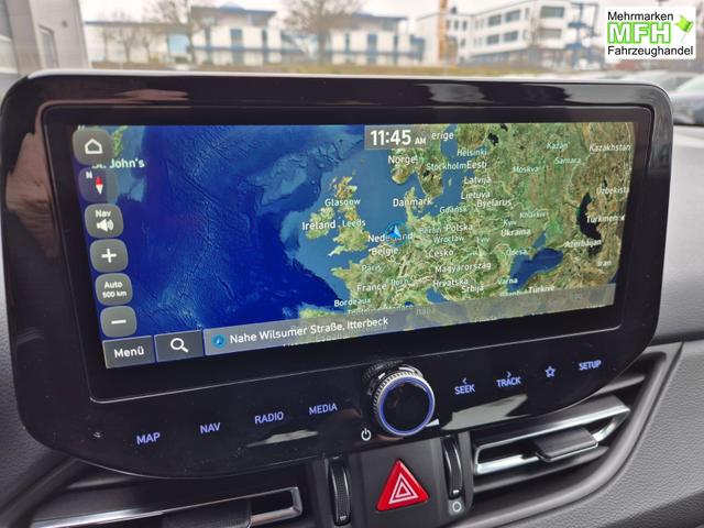 Hyundai i30 Kombi 1.6 T-GDI 150PS Automatik N-Line MY2026 Sitzheizung Lenkradheizung Klimaautomatik Navi 10,3"-Touchscreen Bluelink Apple CarPlay + Android Auto PDC v+h R&uuml;ckf.Kamera 18-LM 