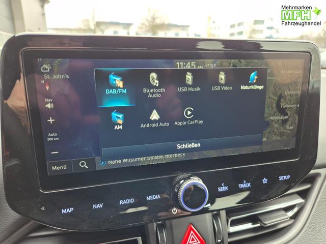 Hyundai i30 Kombi 1.6 T-GDI 150PS Automatik N-Line MY2026 Sitzheizung Lenkradheizung Klimaautomatik Navi 10,3"-Touchscreen Bluelink Apple CarPlay + Android Auto PDC v+h R&uuml;ckf.Kamera 18-LM 