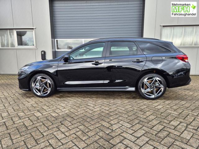 Hyundai i30 Kombi 1.6 T-GDI 150PS Automatik N-Line MY2026 Sitzheizung Lenkradheizung Klimaautomatik Navi 10,3"-Touchscreen Bluelink Apple CarPlay + Android Auto PDC v+h R&uuml;ckf.Kamera 18-LM 