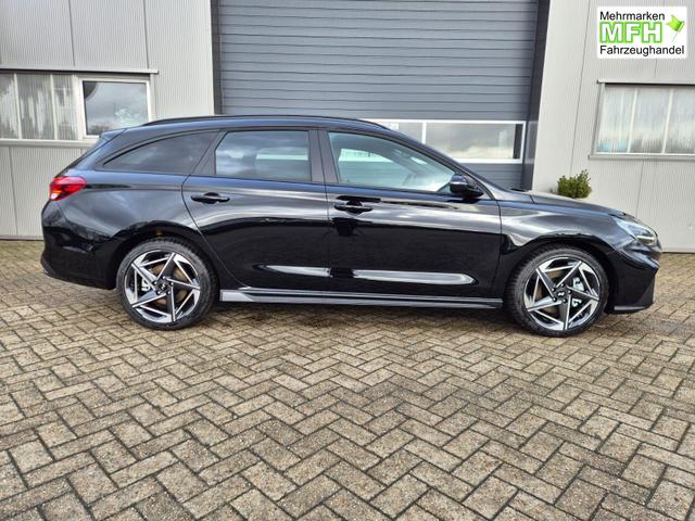 Hyundai i30 Kombi 1.6 T-GDI 150PS Automatik N-Line MY2026 Sitzheizung Lenkradheizung Klimaautomatik Navi 10,3"-Touchscreen Bluelink Apple CarPlay + Android Auto PDC v+h R&uuml;ckf.Kamera 18-LM 