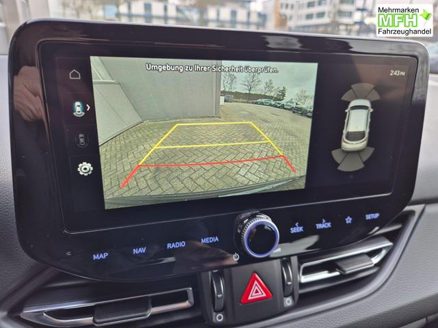 Hyundai i30 Kombi 1.6 T-GDI 150PS Automatik N-Line MY2026 Sitzheizung Lenkradheizung Klimaautomatik Navi 10,3"-Touchscreen Bluelink Apple CarPlay + Android Auto PDC v+h R&uuml;ckf.Kamera 18-LM 