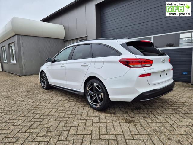 Hyundai i30 Kombi 1.6 T-GDI 150PS Automatik N-Line MY2026 Sitzheizung Lenkradheizung Klimaautomatik Navi 10,3"-Touchscreen Bluelink Apple CarPlay + Android Auto PDC v+h R&uuml;ckf.Kamera 18-LM 