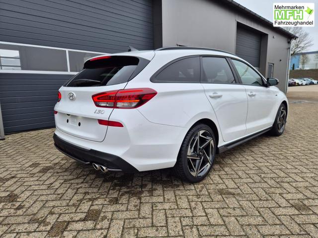 Hyundai i30 Kombi 1.6 T-GDI 150PS Automatik N-Line MY2026 Sitzheizung Lenkradheizung Klimaautomatik Navi 10,3"-Touchscreen Bluelink Apple CarPlay + Android Auto PDC v+h R&uuml;ckf.Kamera 18-LM 