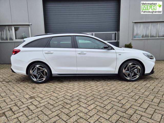 Hyundai i30 Kombi 1.6 T-GDI 150PS Automatik N-Line MY2026 Sitzheizung Lenkradheizung Klimaautomatik Navi 10,3"-Touchscreen Bluelink Apple CarPlay + Android Auto PDC v+h R&uuml;ckf.Kamera 18-LM 