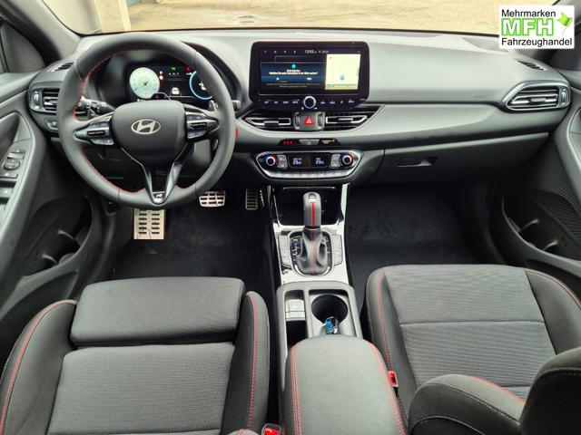 Hyundai i30 Kombi 1.6 T-GDI 150PS Automatik N-Line MY2026 Sitzheizung Lenkradheizung Klimaautomatik Navi 10,3"-Touchscreen Bluelink Apple CarPlay + Android Auto PDC v+h R&uuml;ckf.Kamera 18-LM 