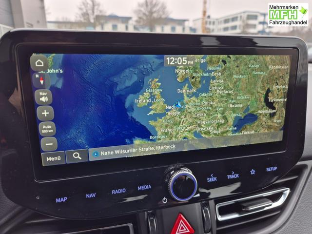 Hyundai i30 Kombi 1.6 T-GDI 150PS Automatik N-Line MY2026 Sitzheizung Lenkradheizung Klimaautomatik Navi 10,3"-Touchscreen Bluelink Apple CarPlay + Android Auto PDC v+h R&uuml;ckf.Kamera 18-LM 