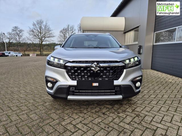 Suzuki S-Cross Comfort+ 110PS Automatik MHEV 4x4 ALLGRIP 1.4 Boosterjet Teilleder Navi Klimaautomatik Sitzheizung ACC PDC v+h 4x Kamera Suzuki-Radio Apple CarPlay Android Auto Touchscreen 2xKeyless 17-LM 