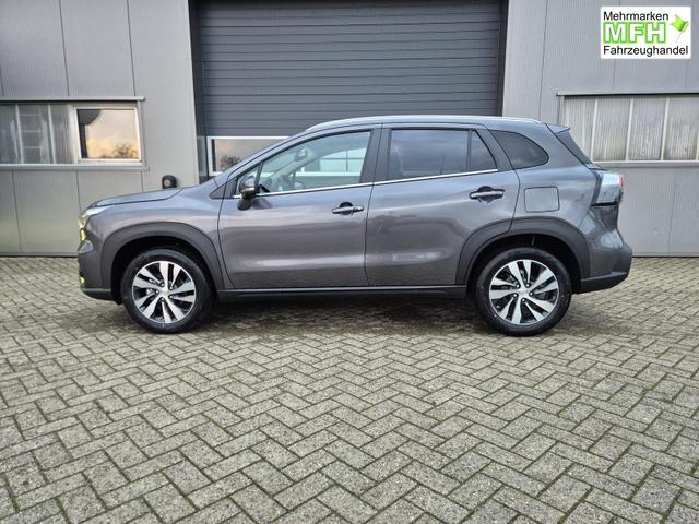 Suzuki S-Cross Comfort+ 110PS Automatik MHEV 4x4 ALLGRIP 1.4 Boosterjet Teilleder Navi Klimaautomatik Sitzheizung ACC PDC v+h 4x Kamera Suzuki-Radio Apple CarPlay Android Auto Touchscreen 2xKeyless 17-LM 