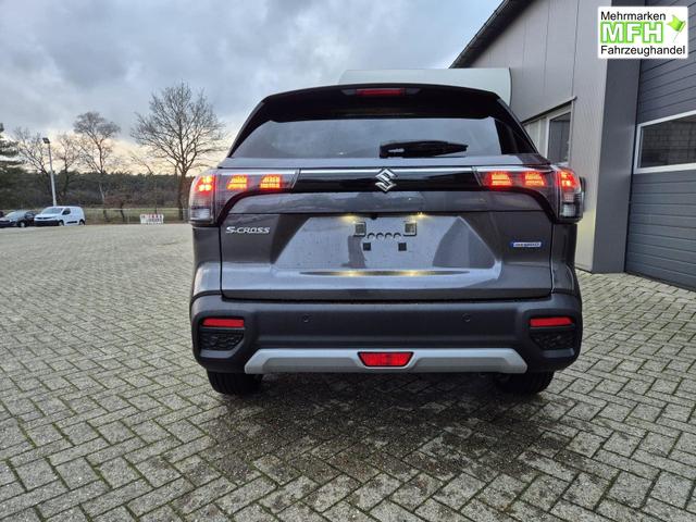 Suzuki S-Cross Comfort+ 110PS Automatik MHEV 4x4 ALLGRIP 1.4 Boosterjet Teilleder Navi Klimaautomatik Sitzheizung ACC PDC v+h 4x Kamera Suzuki-Radio Apple CarPlay Android Auto Touchscreen 2xKeyless 17-LM 