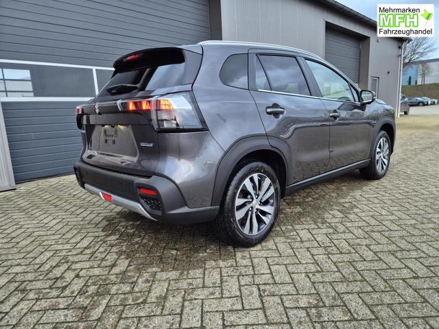 Suzuki S-Cross Comfort+ 110PS Automatik MHEV 4x4 ALLGRIP 1.4 Boosterjet Teilleder Navi Klimaautomatik Sitzheizung ACC PDC v+h 4x Kamera Suzuki-Radio Apple CarPlay Android Auto Touchscreen 2xKeyless 17-LM 