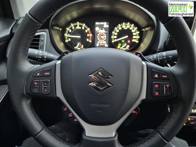 Suzuki S-Cross Comfort+ 110PS Automatik MHEV 4x4 ALLGRIP 1.4 Boosterjet Teilleder Navi Klimaautomatik Sitzheizung ACC PDC v+h 4x Kamera Suzuki-Radio Apple CarPlay Android Auto Touchscreen 2xKeyless 17-LM 