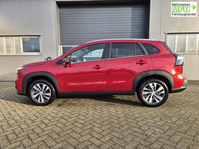 Suzuki S-Cross Comfort+ 110PS Automatik MHEV 4x4 ALLGRIP 1.4 Boosterjet Teilleder Navi Klimaautomatik Sitzheizung ACC PDC v+h 4x Kamera Suzuki-Radio Apple CarPlay Android Auto Touchscreen 2xKeyless 17-LM 