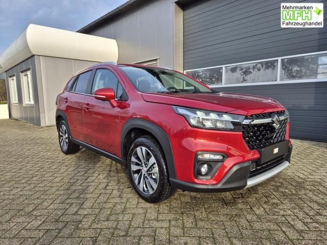 Suzuki S-Cross Comfort+ 110PS Automatik MHEV 4x4 ALLGRIP 1.4 Boosterjet Teilleder Navi Klimaautomatik Sitzheizung ACC PDC v+h 4x Kamera Suzuki-Radio Apple CarPlay Android Auto Touchscreen 2xKeyless 17-LM 
